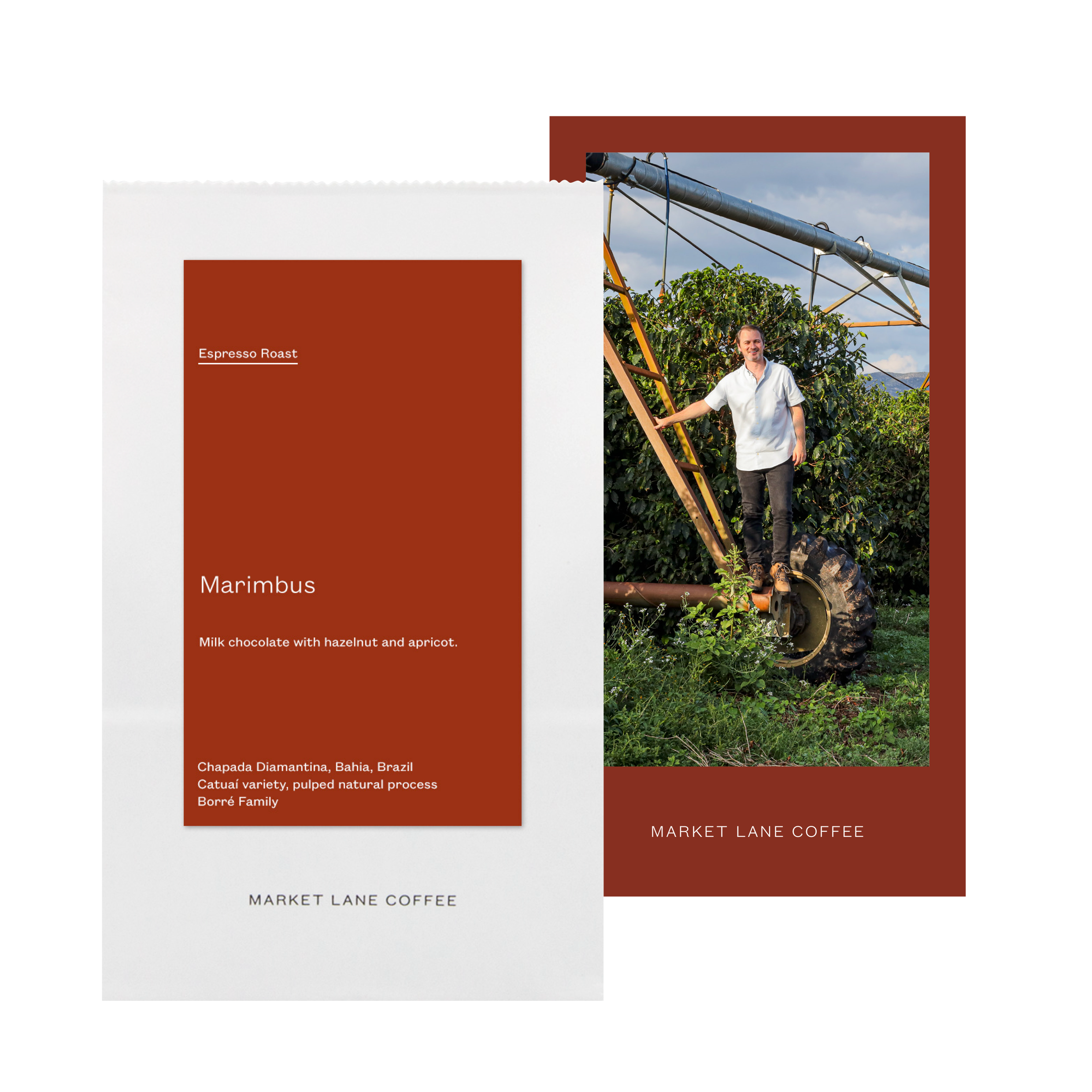 Noteworthy Selections Bag of Specialty Coffee, the Marimbus Espresso. Roasted in Australia, Whole Bean.