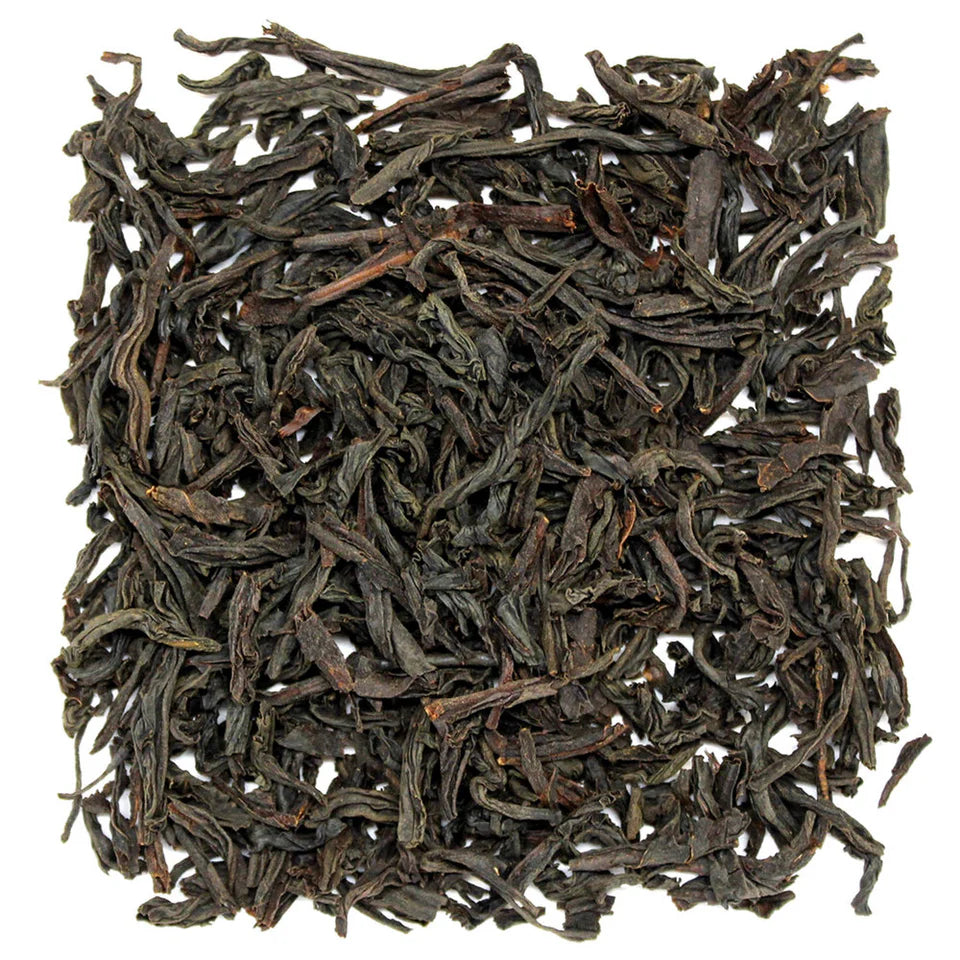 Earl Grey Loose Leaf Tea on white background